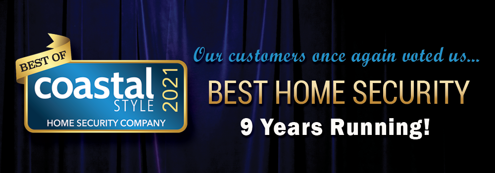 Voted Best Home Security Provider 9 years running!