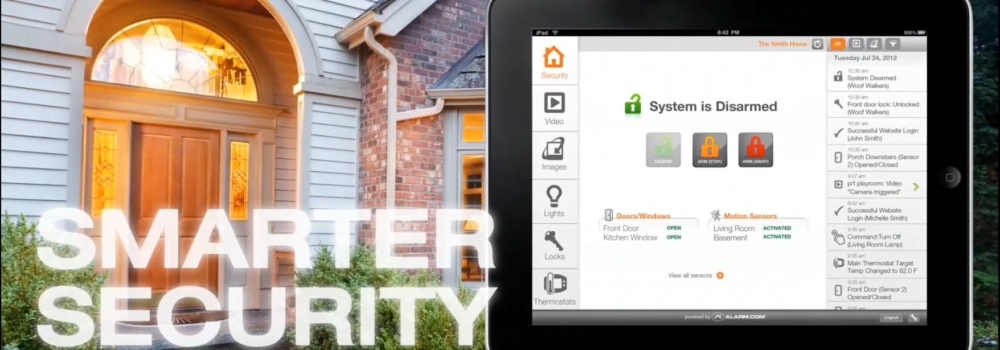 Smarter Security powered by Alarm.com provides another level of security & convenience.