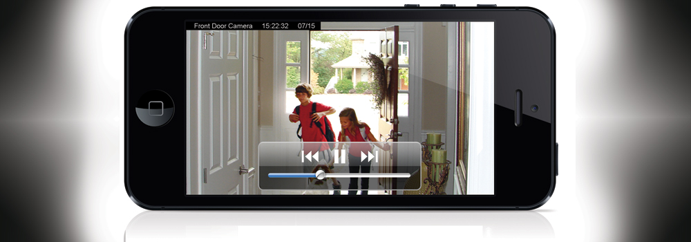 Receive video clips when the kids get home from school