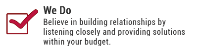 Alarm Engineering believes in building a relationship with you by listening closely and finding security solutions that fit your life and your budget