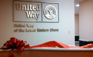 The United Way of the Lower Eastern Shore celebrated their new offices at a Salisbury Chamber of Commerce ribbon cutting event on November 6. 