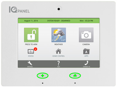 Qolsys IQ Panel Home and Small Business Security