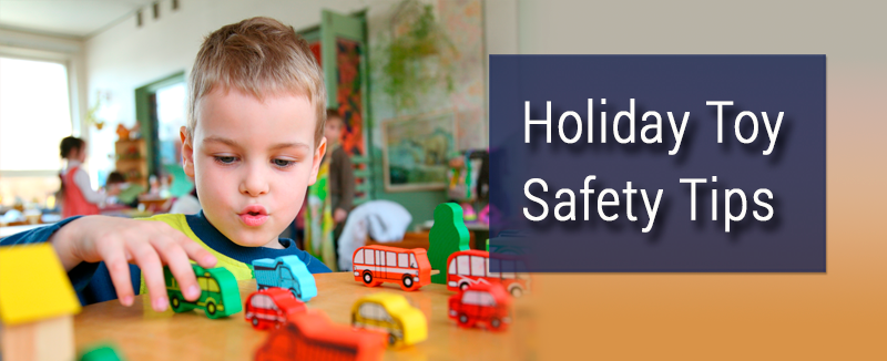 Use these safety tips from the American Academy of Pediatrics to make sure your little ones' toys are safe this season.