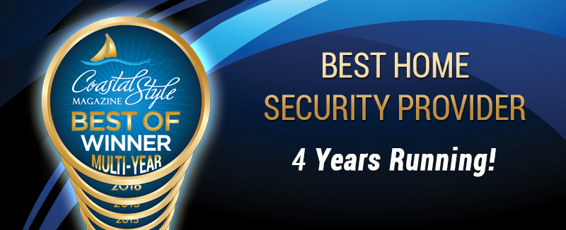 Voted 2016 Best Home Security Provider 4 Years Running