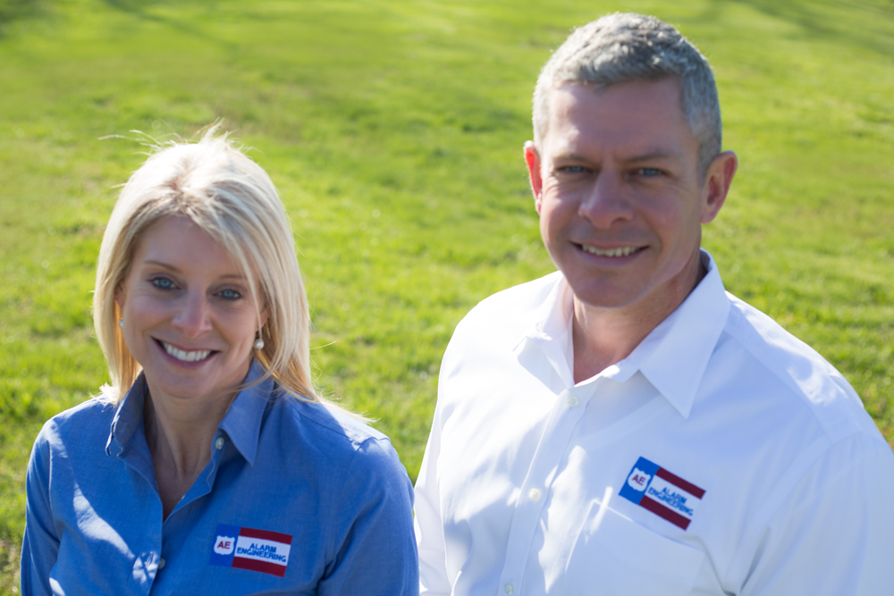 Alarm Engineering is Locally Owned and Operated by Ron Boltz and Melanie Mason