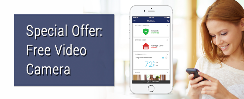 Alarm Engineering is offering a free video camera to select Beazer Homes customers - limited time offer