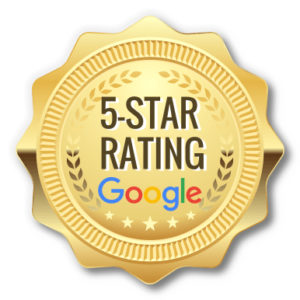 Our customers give us five star ratings on google - check out all our google reviews