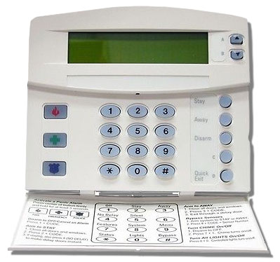 Concord Security Alarm Panel